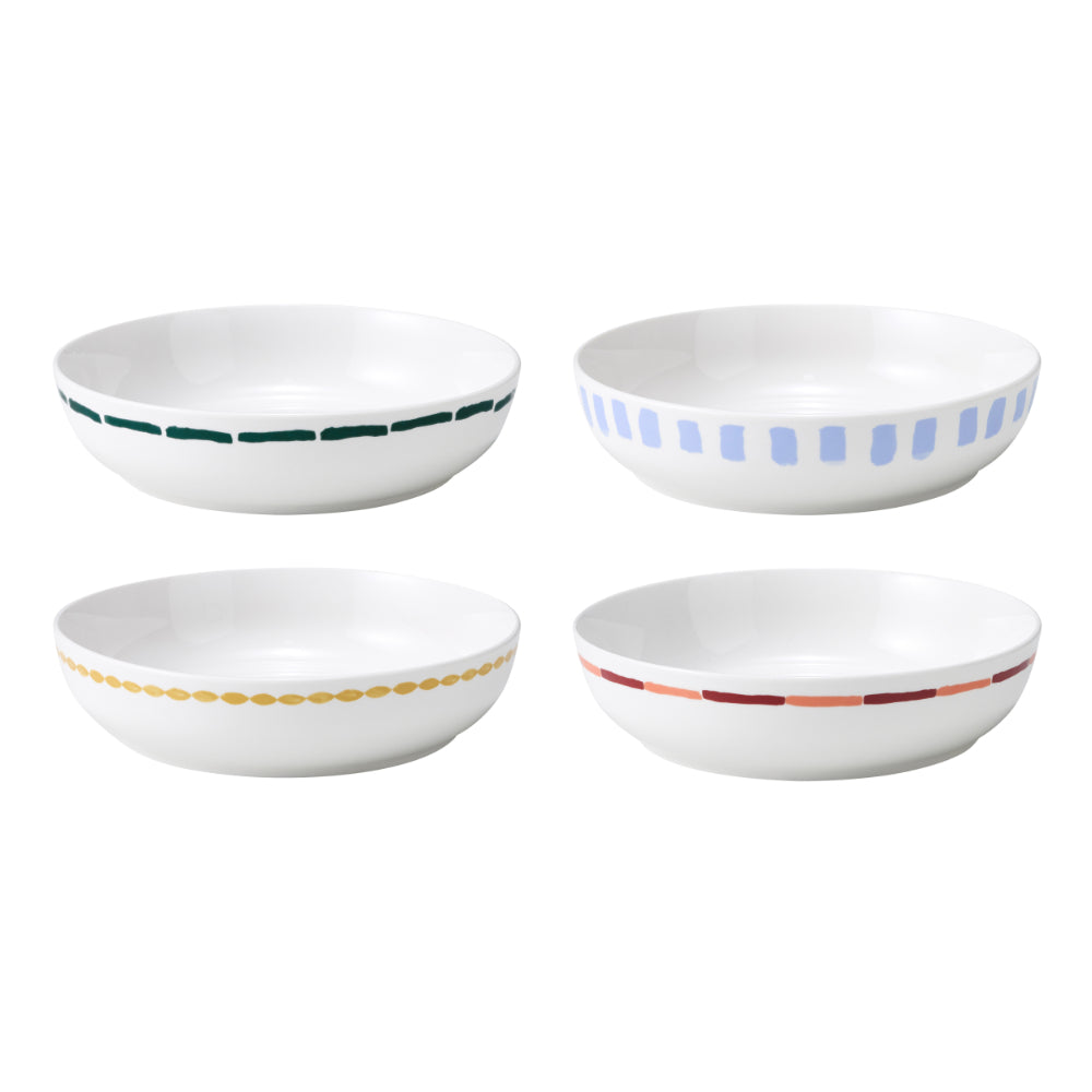 Porto Valentina Set of 4 Dinner Bowls 21.5cm