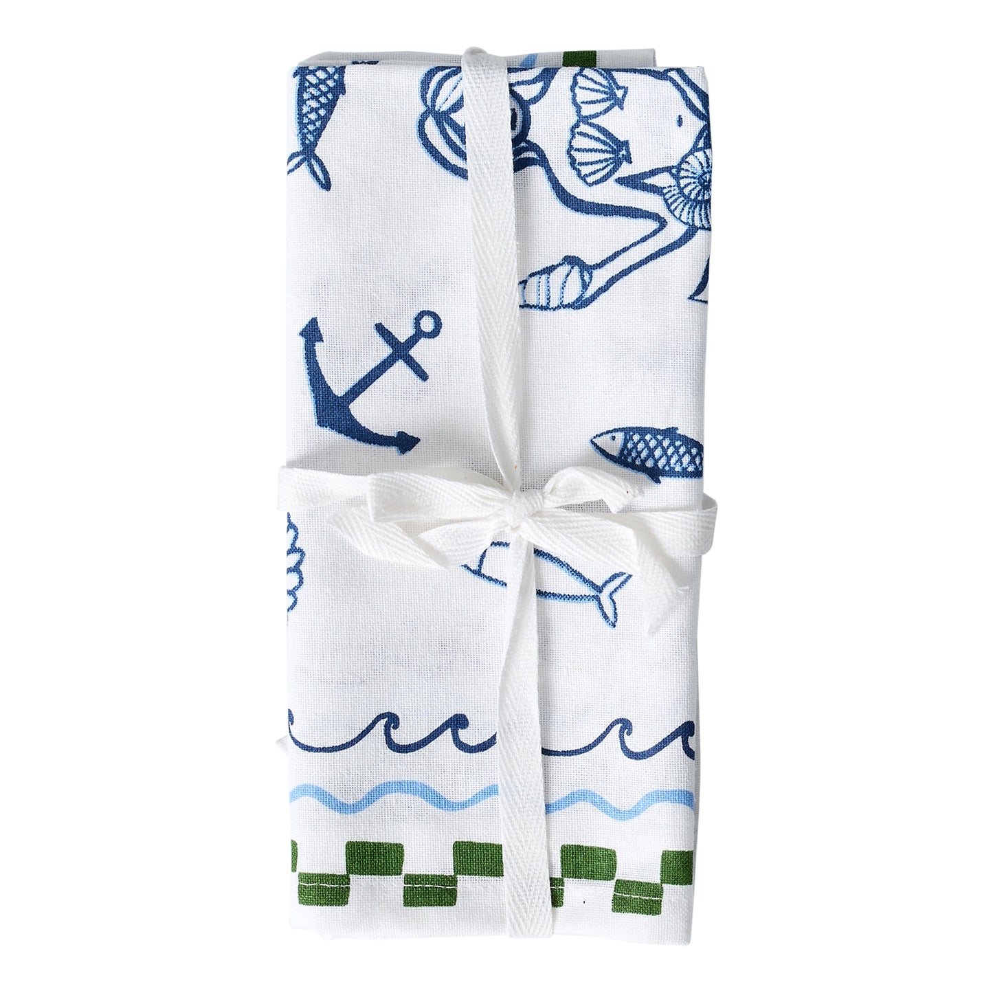 Porto Nautilus Set of 4 Napkins 45x45cm Siren
