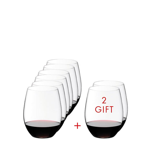 Riedel Set of 8 O Cabernet Wine Tumblers