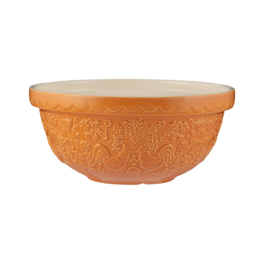 Mason Cash Home To Roost Hen Mixing Bowl Orange 24cm