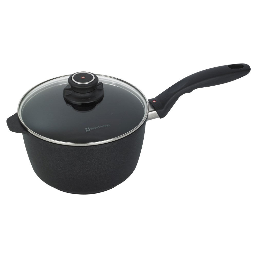 Swiss Diamond XD Induction Saucepan with Lid