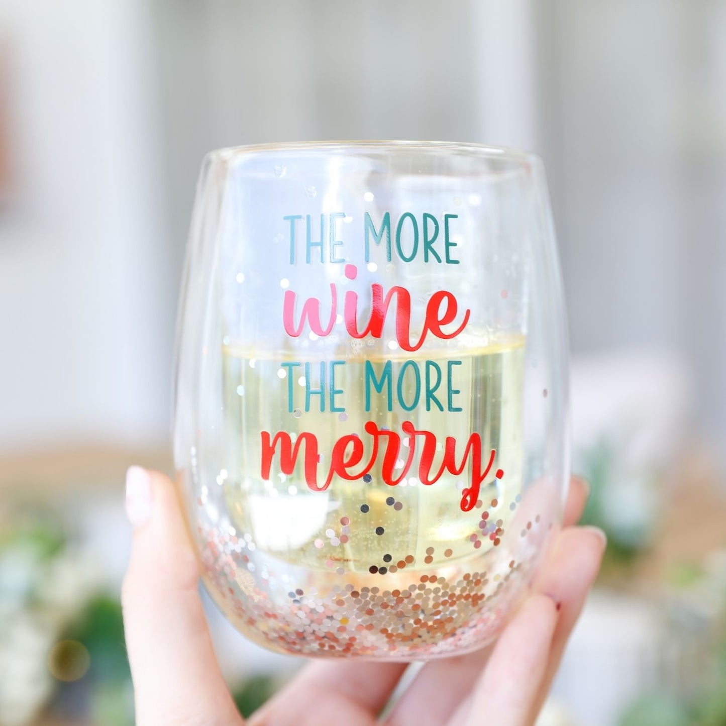 Splosh Christmas Merrier Stemless Glass