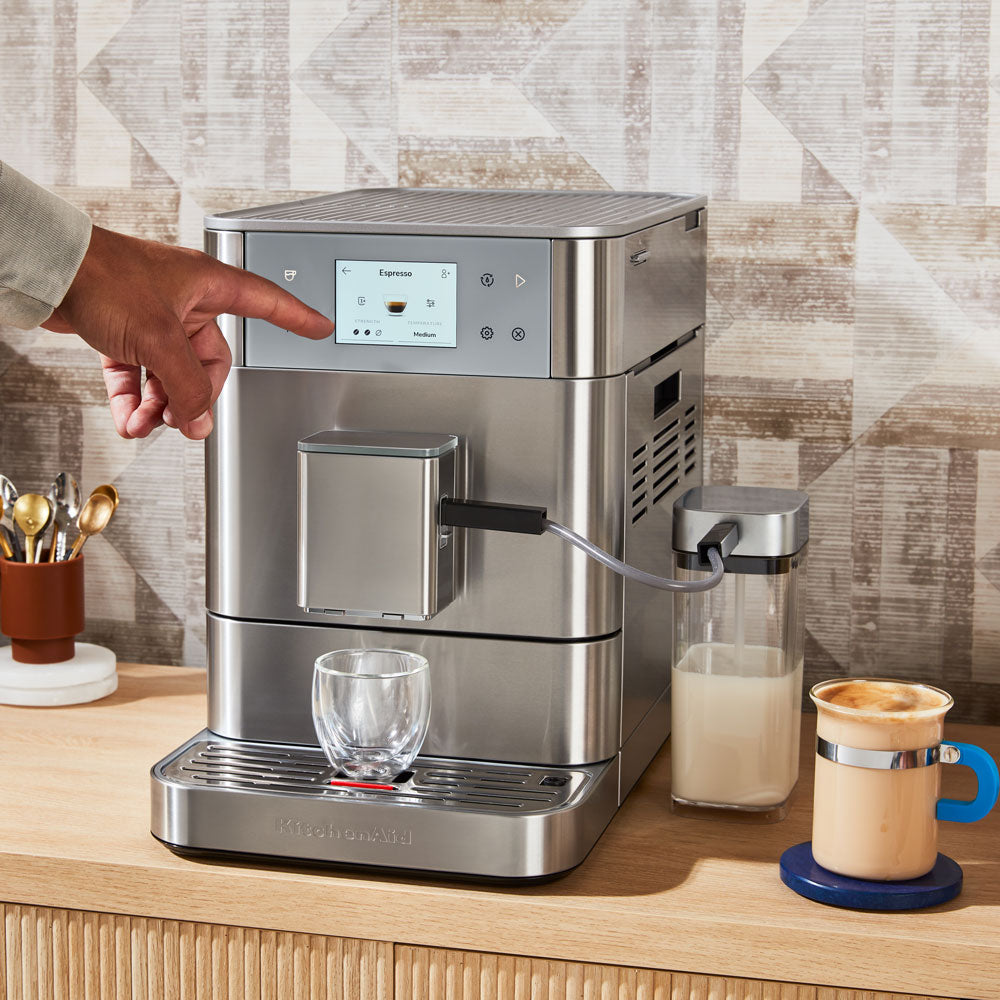 KitchenAid KF7 Fully Auto Espresso Machine Stainless Steel