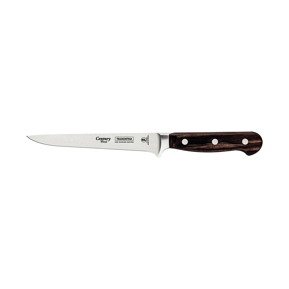 Tramontina Century Wood Forged Boning Knife 6 Inch - Robins Kitchen