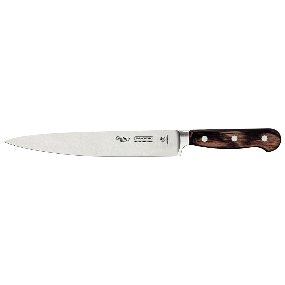 Tramontina Century Wood Forged Utility Carving Knife 8 Inch - Robins Kitchen