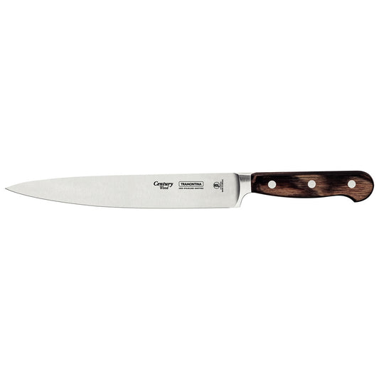 Tramontina Century Wood Forged Utility Carving Knife 8 Inch - Robins Kitchen