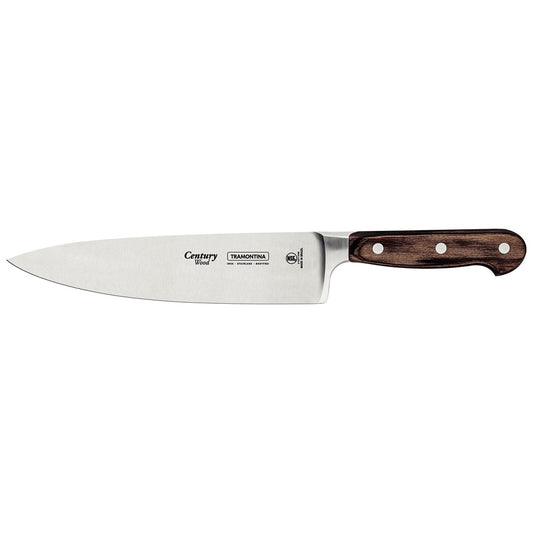 Tramontina Century Wood Forged Chefs Knife 8 Inch - Robins Kitchen