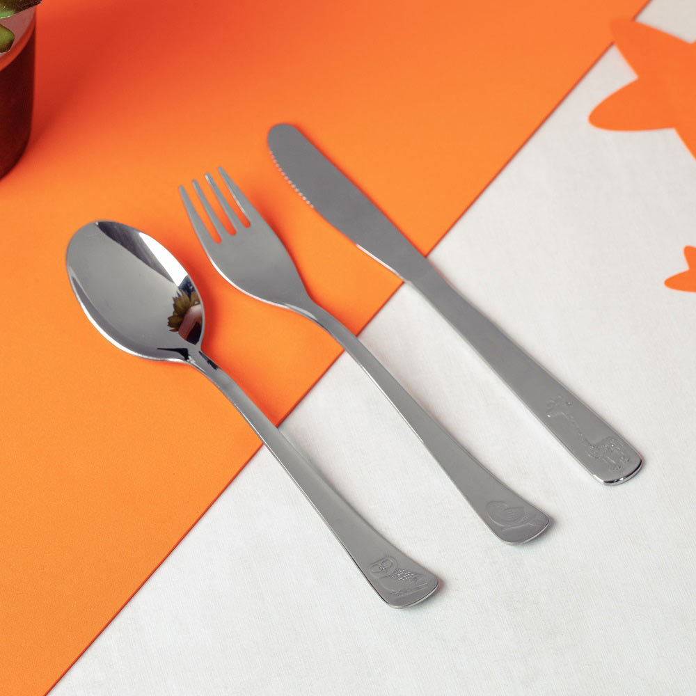 Tramontina 3 Piece Baby Cutlery Set - Robins Kitchen