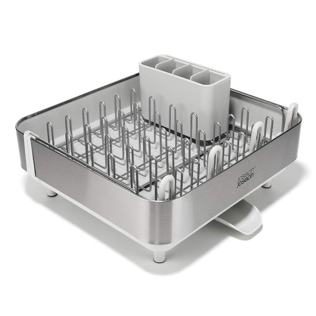 Joseph Joseph Extend Steel Plus Dish Rack With Wine Rack