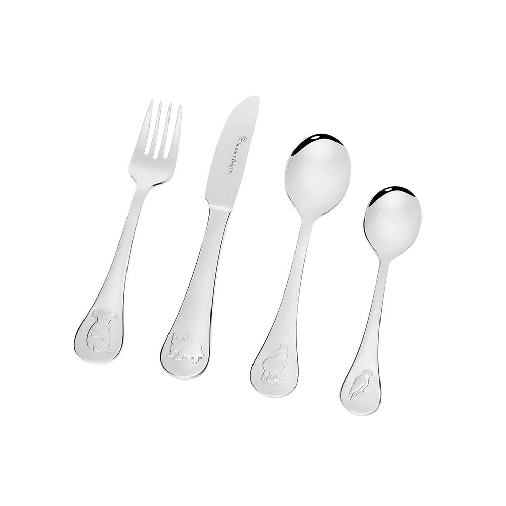 Stanley Rogers Stainless Steel 4 Piece Children's Cutlery Set