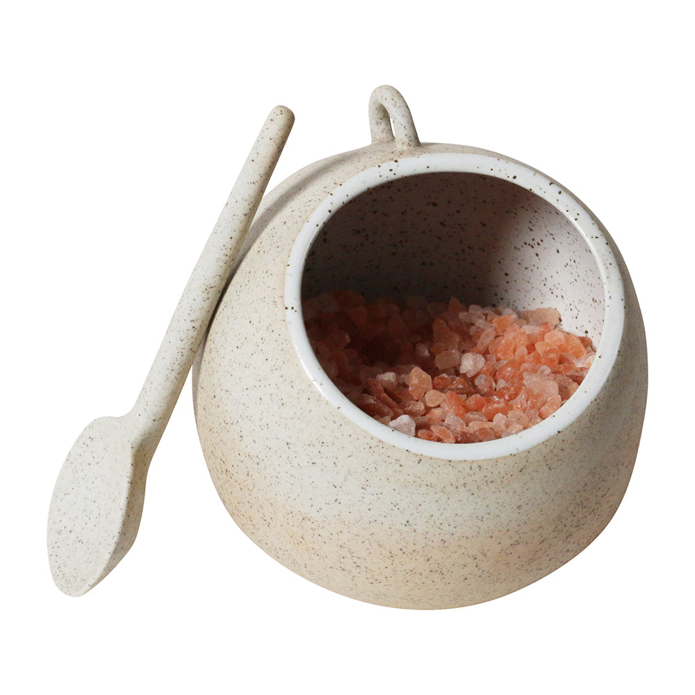 Robert Gordon Garden To Table Salt Pig with Spoon