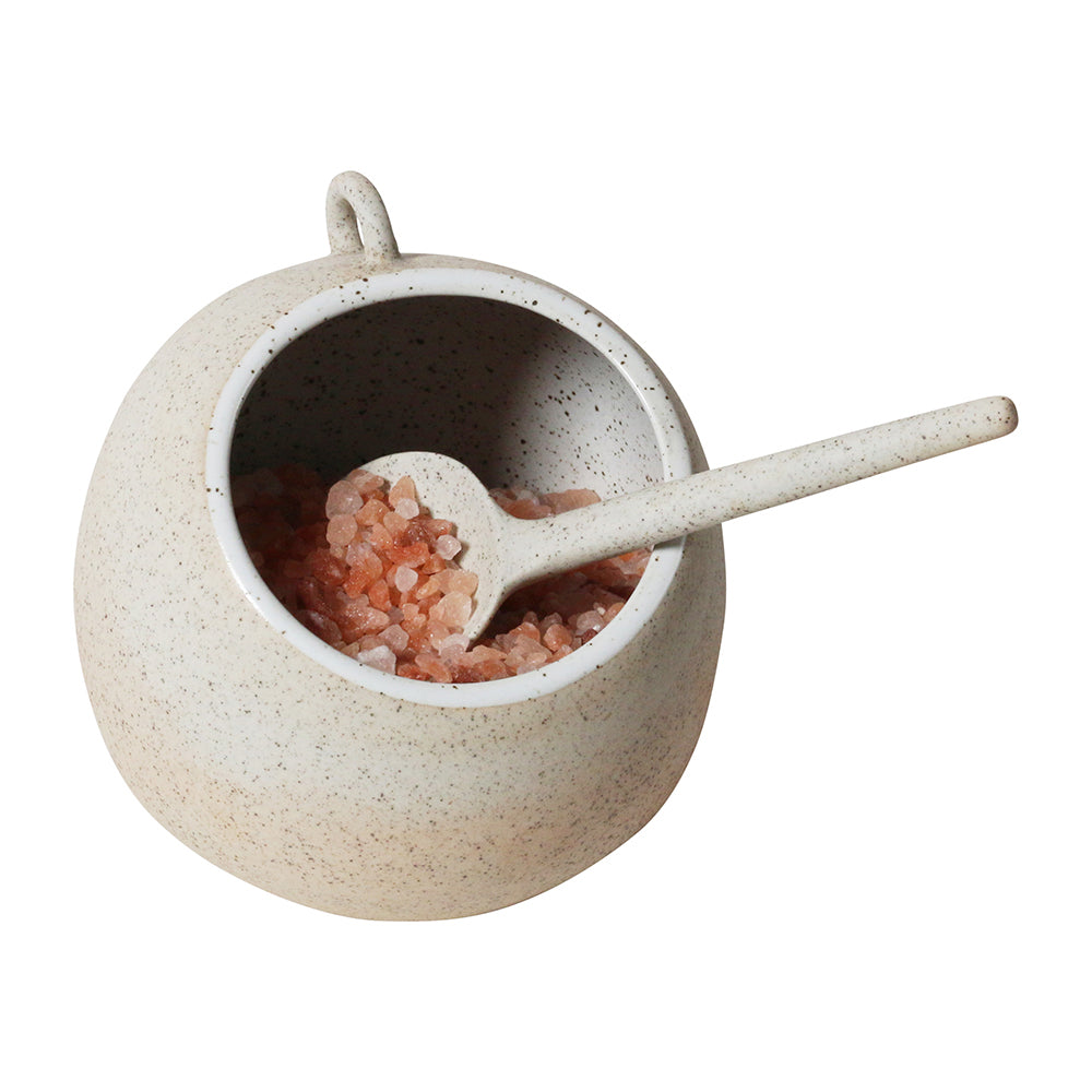 Robert Gordon Garden To Table Salt Pig with Spoon