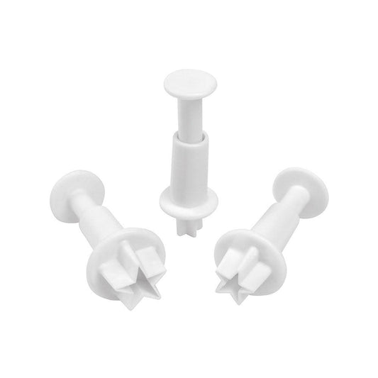 Mondo 3 Piece Star Fondant Cutter Set