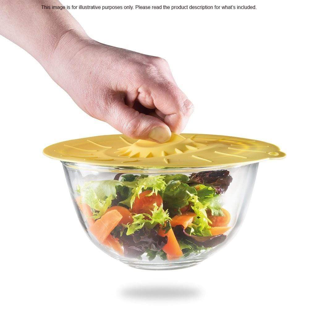Scullery Kolori Reusable Silicone 4-Piece Suction Lids Set